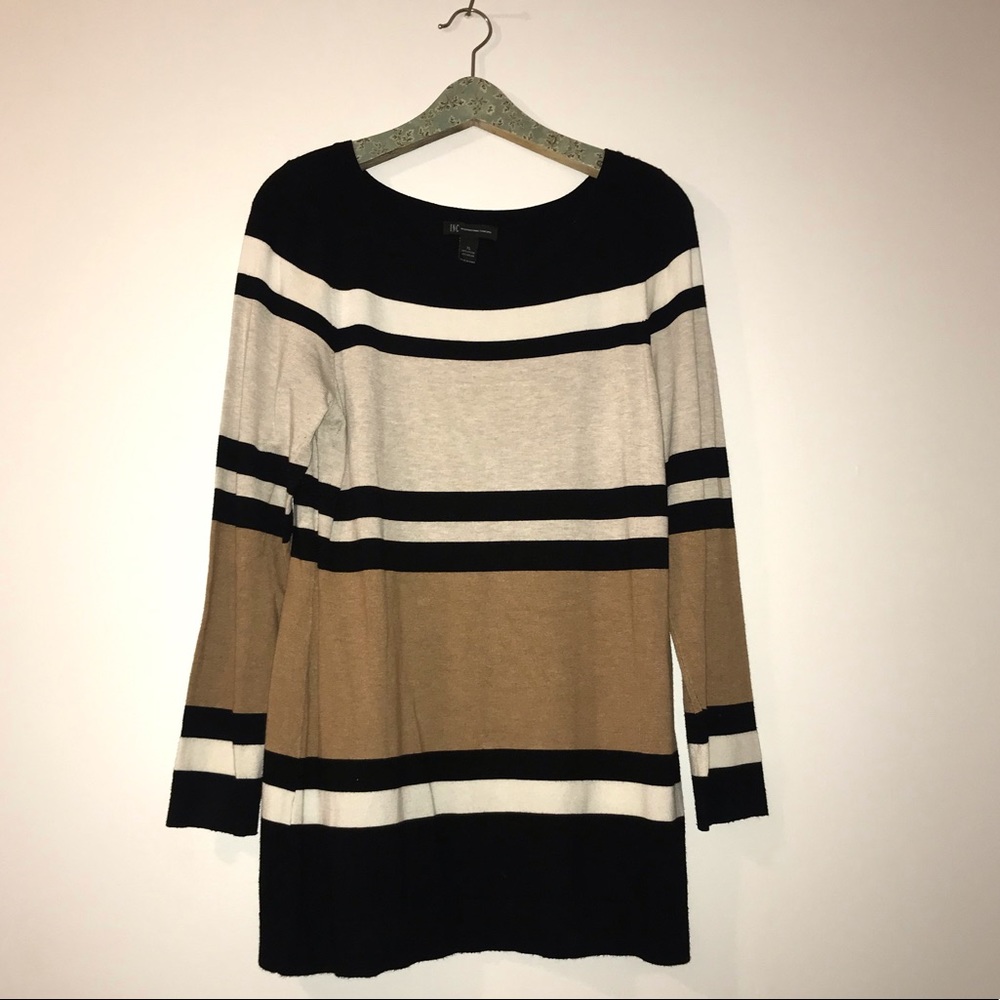 INC Colorblocked Sweater XL - Picture 2 of 5